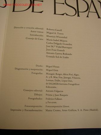 Libros de segunda mano: LOS VINOS DE ESPA&Ntilde;A- CATA- EDC. CASTELL- 1987- - Foto 4