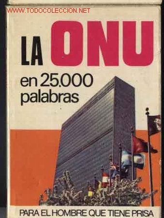 Libros de segunda mano: LA ONU. EN 25,000 PALABRAS. N.&ordm;  36 - Foto 1