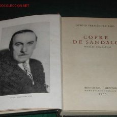 Libros de segunda mano: COFRE DE SÁNDALO. POESÍAS COMPLETAS DE OVIDIO FERNANDEZ RIOS