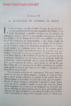 Libros de segunda mano: DEVORADORES DE HOMBRES - PRIMERA EDICION A&Ntilde;O 1955 - Foto 5