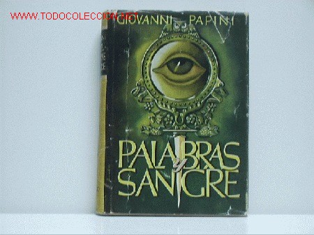 Libros de segunda mano: Palabras y sangre. - Foto 1