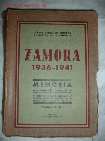 Libros de segunda mano: ZAMORA 1936-1941.MEMORIA - Foto 1