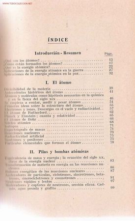 Libros de segunda mano: Ideas b&aacute;sicas sobre el &aacute;tomo y la energ&iacute;a nuclear. - Foto 3