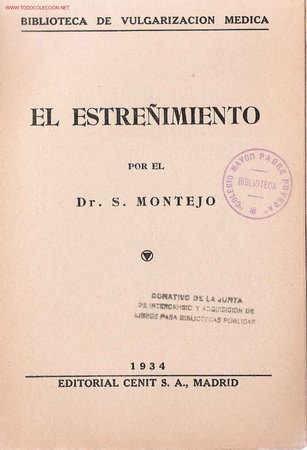 Libros de segunda mano: El estre&ntilde;imiento / S. Montejo -1934 - Foto 1