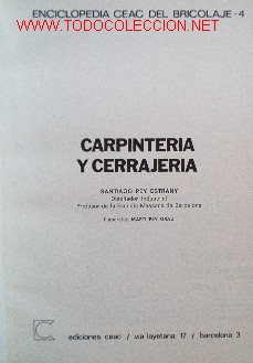 Libros de segunda mano: CARPINTERIA Y CERRAJERIA - Foto 3