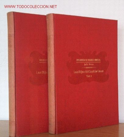 Libros de segunda mano: LOS HIJOS DEL CAPITAN GRANT - JULIO VERNE - 2 Tomos - Foto 1