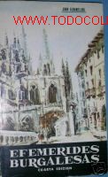 Libros de segunda mano: EFEMERIDES BURGALESAS. JUAN ALBARELLOS. HISTORIA... - Foto 1