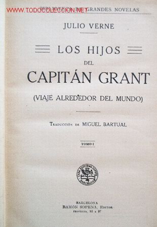 Libros de segunda mano: LOS HIJOS DEL CAPITAN GRANT - JULIO VERNE - 2 Tomos - Foto 2