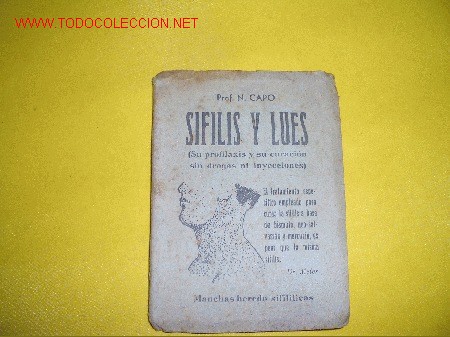 Libros de segunda mano: SIFILIS Y LUES SU CURACION - Foto 1