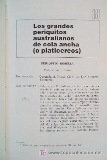 Libros de segunda mano: LOROS Y SIMILARES - Foto 8