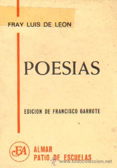 Libros de segunda mano: POESIAS DE FRAY LUIS DE LEON  (PO-63) - Foto 1