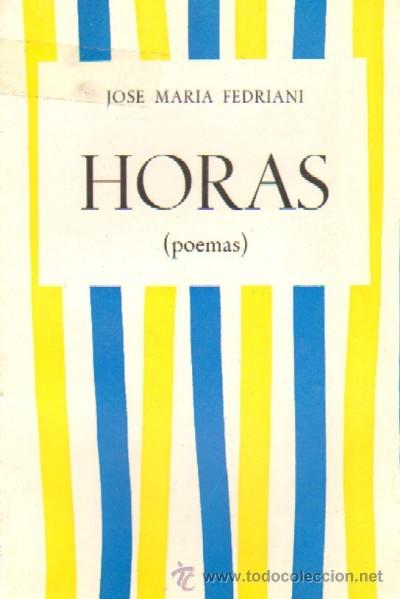Libros de segunda mano: HORAS (POEMAS) (PO-70) - Foto 1