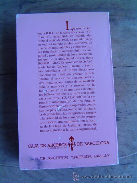 Libros de segunda mano: LIBRO YO CLAUDIO. DE ROBERT GRAVES- EDITORIAL ALIANZA . - Foto 2