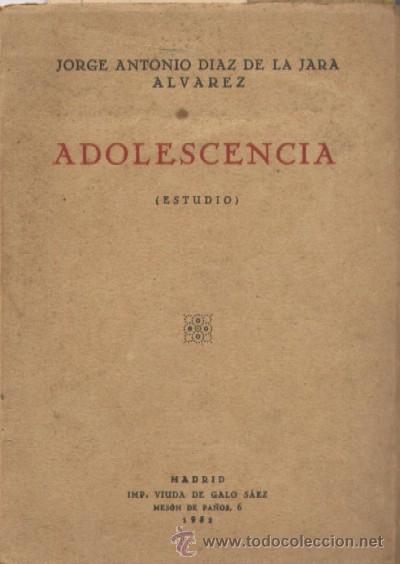 Libros de segunda mano: ADOLESCENCIA A-POE-281 - Foto 1