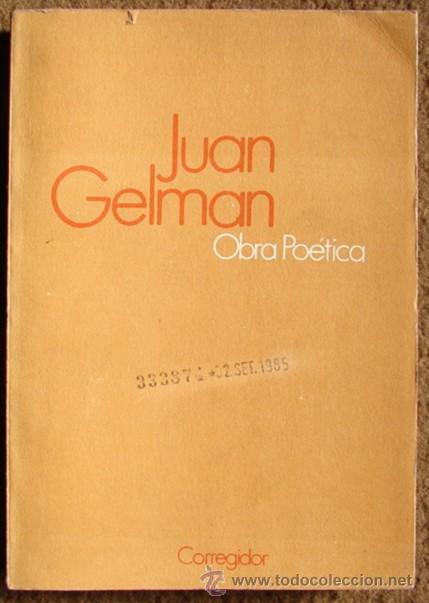 Libros de segunda mano: GELMAN, JUAN / OBRA POETICA - Foto 1