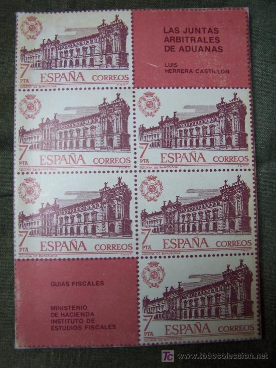 Libros de segunda mano: Las Juntas Arbitrales de Aduanas / Luis Herrera Castill&oacute;n - 1977 - Foto 1