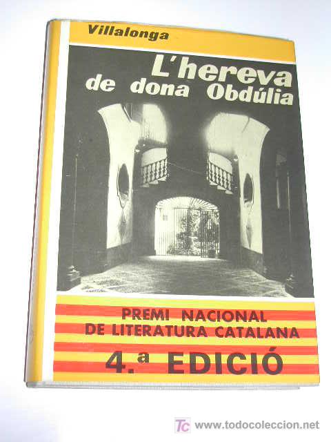 Libros de segunda mano: LHEREVA DE DONA OBDULIA de Lloren&ccedil; Villalonga - Foto 1