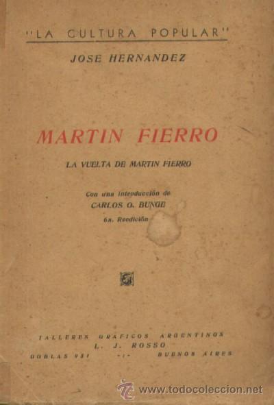 Libros de segunda mano: MARTIN FIERRO. HERNANDEZ, JOSE.  A-POE-700 - Foto 1