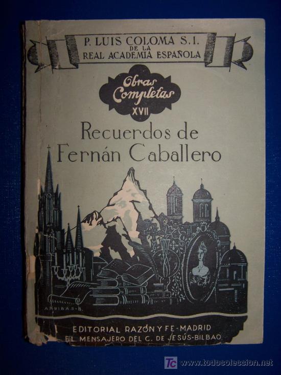 Libros de segunda mano: Recuerdos de Fern&aacute;n Caballero / Luis Coloma - Foto 1