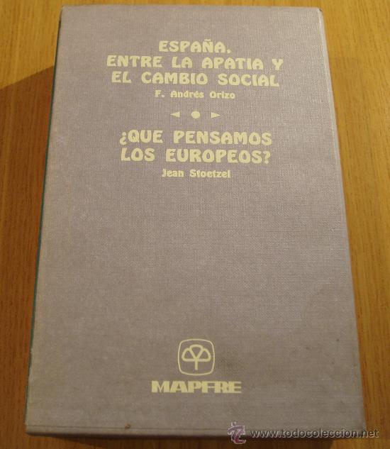 Libros de segunda mano: DOS VOLUMENES DE LA COLECCION SOCIEDAD RESPONSABLE DE LA EDITORIAL MAPFRE 1983-1984 - Foto 3