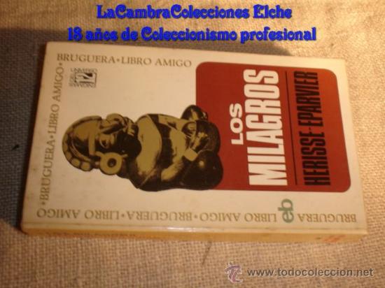 Libros de segunda mano: ANTIGUO LIBRO - LOS MILAGROS, A&Ntilde;O 1972. - Foto 1