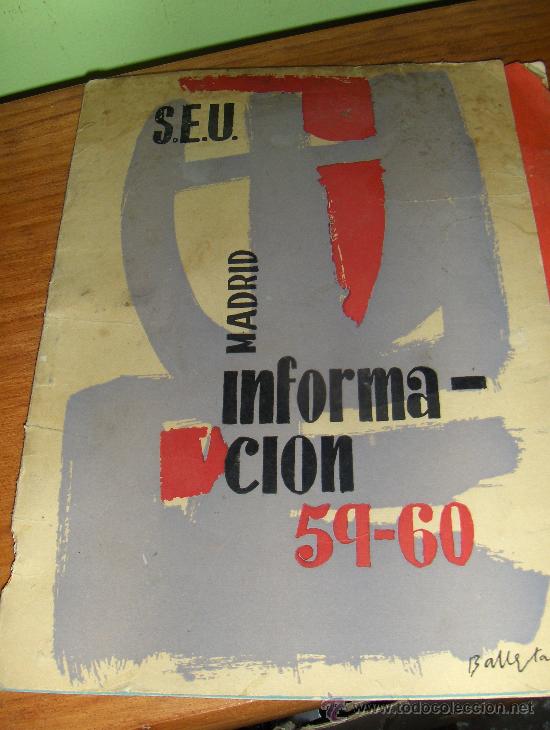Libros de segunda mano: SEU, INFORMACION 1959 1960 MADRID. - Foto 1