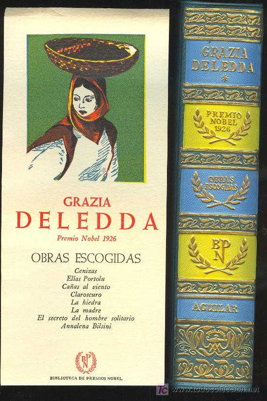 Libros de segunda mano: EDITORIAL AGUILAR. PREMIO NOBEL. GRAZIA DELEDDA. - Foto 2