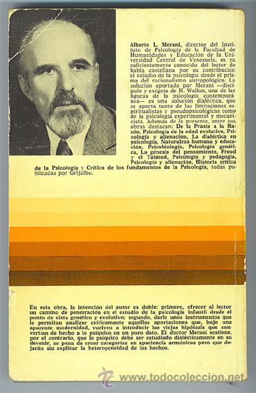 Libros de segunda mano: Introducci&oacute;n a la psicolog&iacute;a infantil - Alberto L. Merani - Foto 2