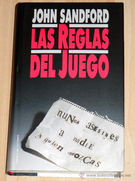Libros de segunda mano: LAS REGLAS DEL JUEGO. JOHN SANDFORD - Foto 1