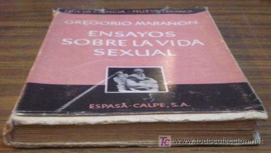 Libros de segunda mano: ENSAYOS SOBRE LA VIDA SEXUAL &ndash;ESPASA CALPE. - Foto 14