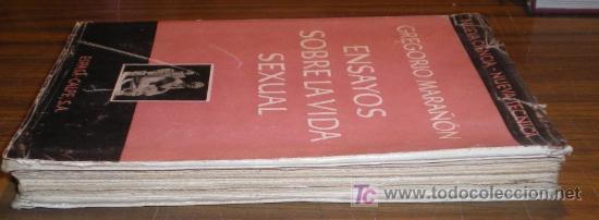 Libros de segunda mano: ENSAYOS SOBRE LA VIDA SEXUAL &ndash;ESPASA CALPE. - Foto 5