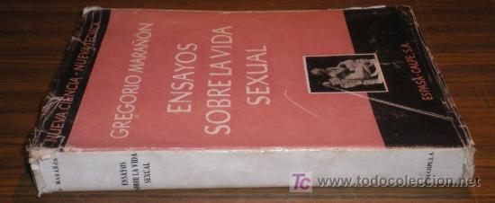 Libros de segunda mano: ENSAYOS SOBRE LA VIDA SEXUAL &ndash;ESPASA CALPE. - Foto 4
