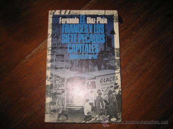Libros de segunda mano: EL FRANCES Y LOS SIETE PECADOS CAPITALES - Foto 1