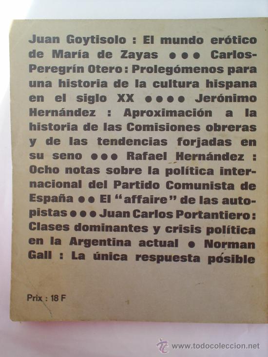 Libros de segunda mano: CUADERNOS DE RUEDO IBERICO-N.30-40 1972-73-EDITADO EN PARIS - Foto 2