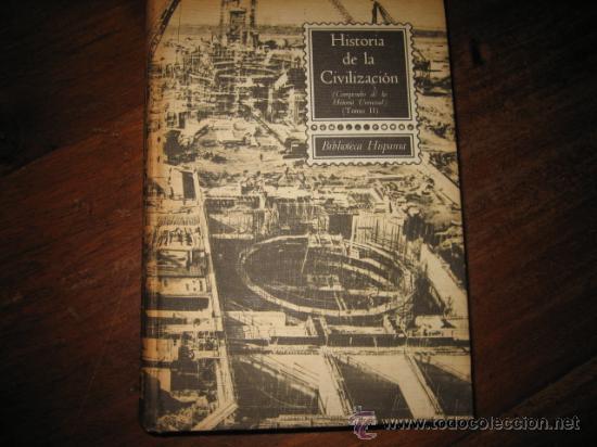 Libros de segunda mano: HISTORIA DE LA CIVILIZACION - Foto 1