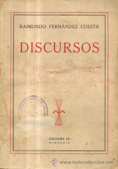 Libros de segunda mano: DISCURSOS ANTERIORES AL 18 DE JULIO. A-FA-160 - Foto 1