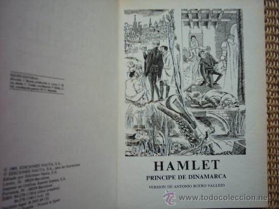 Libros de segunda mano: SHAKESPEARE. HAMLET Y EL REY LEAR. 1989. ILUSTRACIONES DE JOS&Eacute; NARRO (1902). - Foto 1