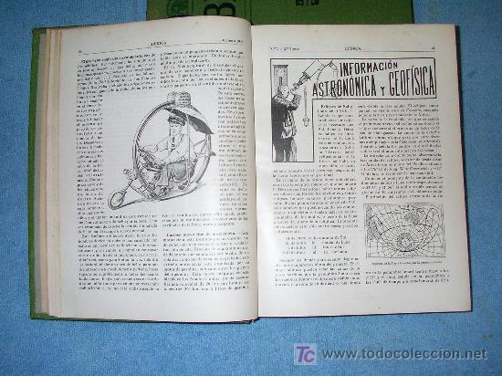 Libros de segunda mano: IBERICA EL PROGRESO DE LAS CIENCIAS - PRIMER A&Ntilde;O COMPLETO EN 2 VOL.ILUSTRADOS. - Foto 4