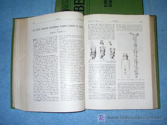 Libros de segunda mano: IBERICA EL PROGRESO DE LAS CIENCIAS - PRIMER A&Ntilde;O COMPLETO EN 2 VOL.ILUSTRADOS. - Foto 5