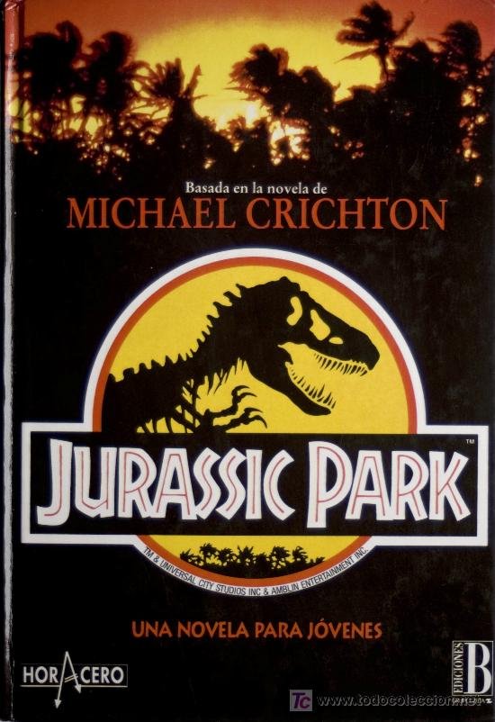 jurassic park michael crichton ediciones b 199 - Compra venta en  todocoleccion