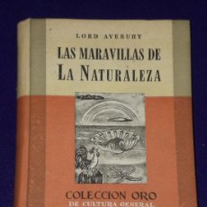 Libros de segunda mano: LAS MARAVILLAS DE LA NATURALEZA.