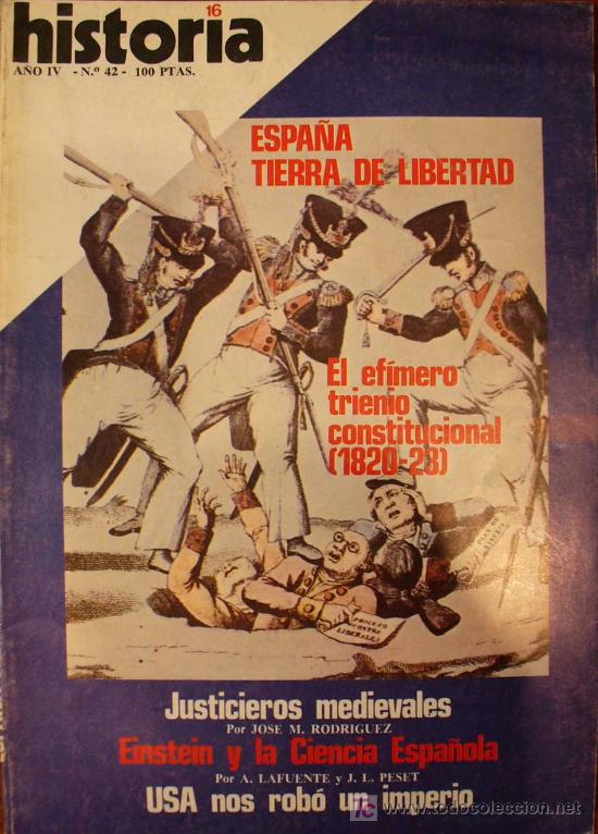 Libros de segunda mano: historia 16- n&ordm; 42- espa&ntilde;a tierra de libertad.
