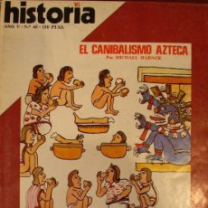 Libros de segunda mano: HISTORIA 16- Nº 45 -EL CANIBALISMO AZTECA