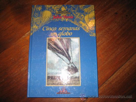 Libros de segunda mano: CINCO SEMANAS EN GLOBO - Foto 1