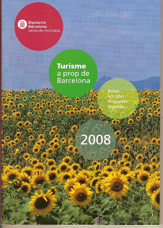 Libros de segunda mano: TURISME A PROP DE BARCELONA 2008. CATALUNYA. - Foto 1