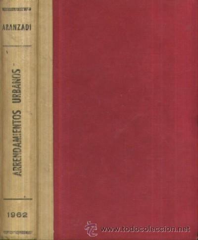 Libros de segunda mano: ARRENDAMIENTOS URBANOS  (A/ DE- 180) - Foto 1