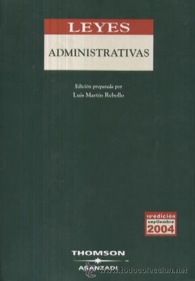 Libros de segunda mano: LEYES ADMINISTRATIVAS  (A/ DE- 271) - Foto 1