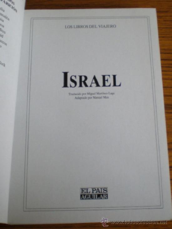 Libros de segunda mano: ISRAEL .. Los libros del viajero 1992 - Foto 3