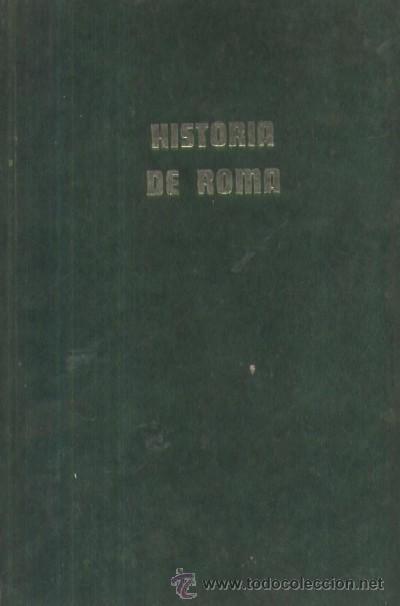 Libros de segunda mano: HISTORIA DE ROMA  (A/ H- 125) - Foto 1