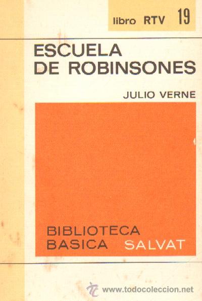 Libros de segunda mano: ESCUELA DE ROBINSONES  (LRTV-19) - Foto 1